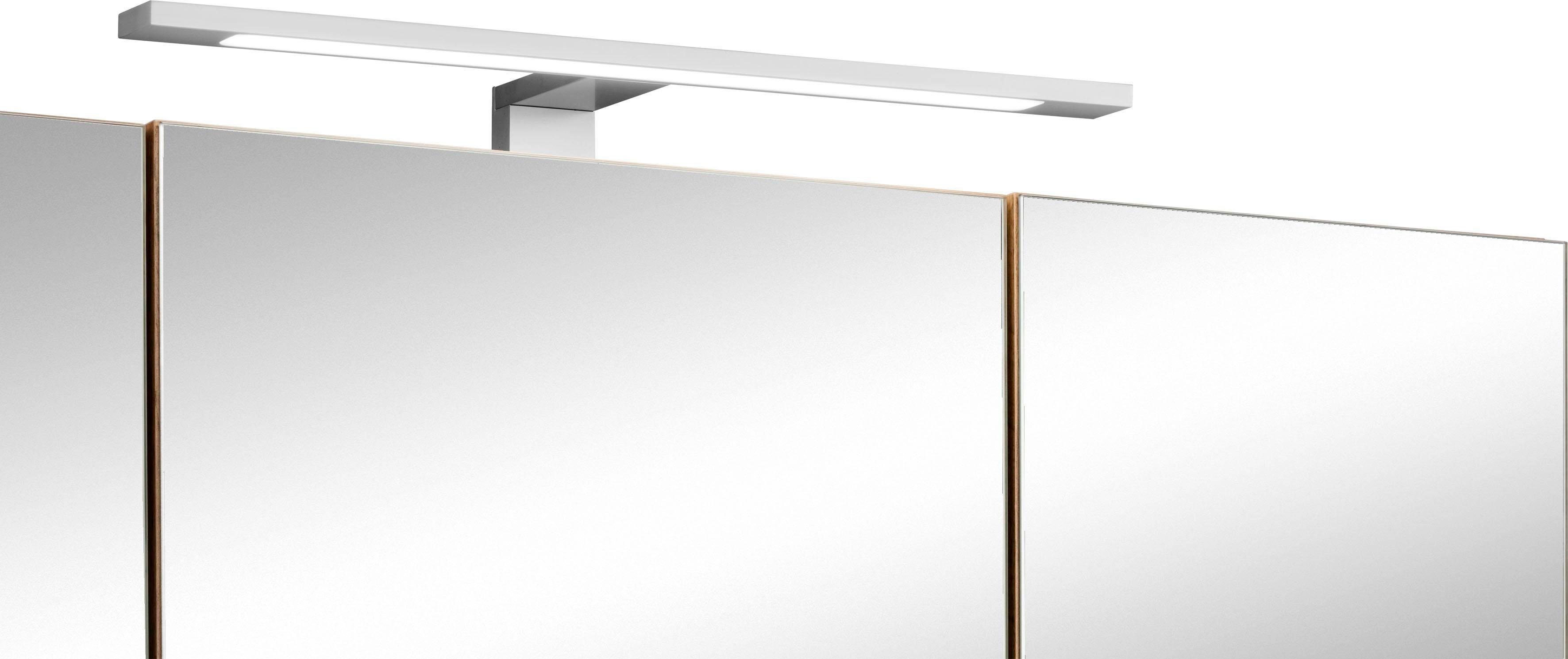 HELD MÖBEL Spiegelschrank Soria mit LED Beleuchtung