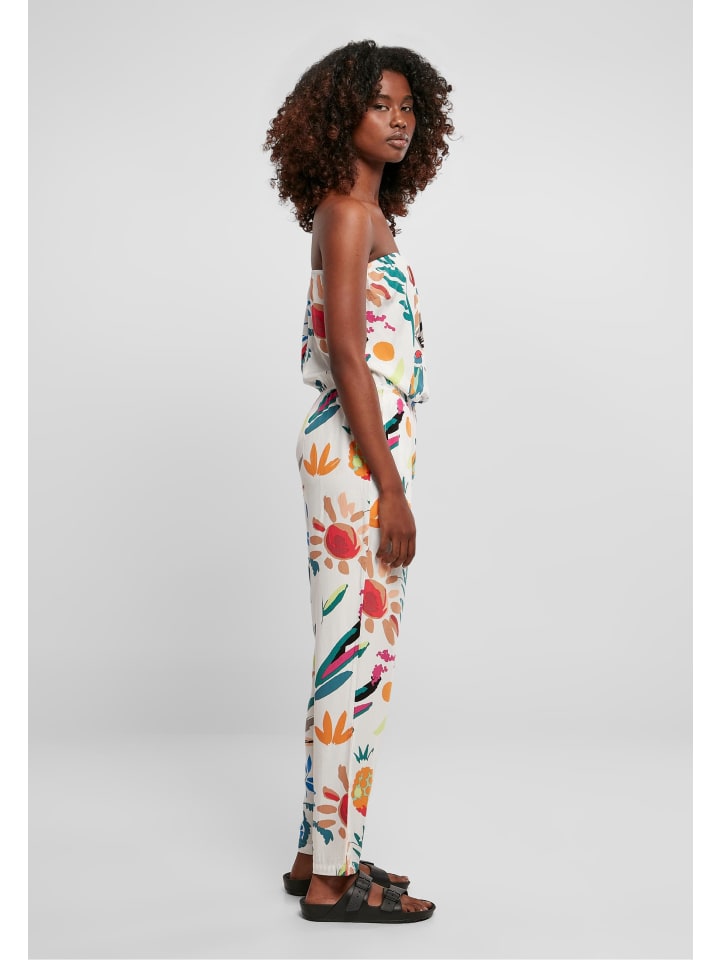 Urban Classics Urban Classics Jumpsuits in whitesandfruity günstig kaufen