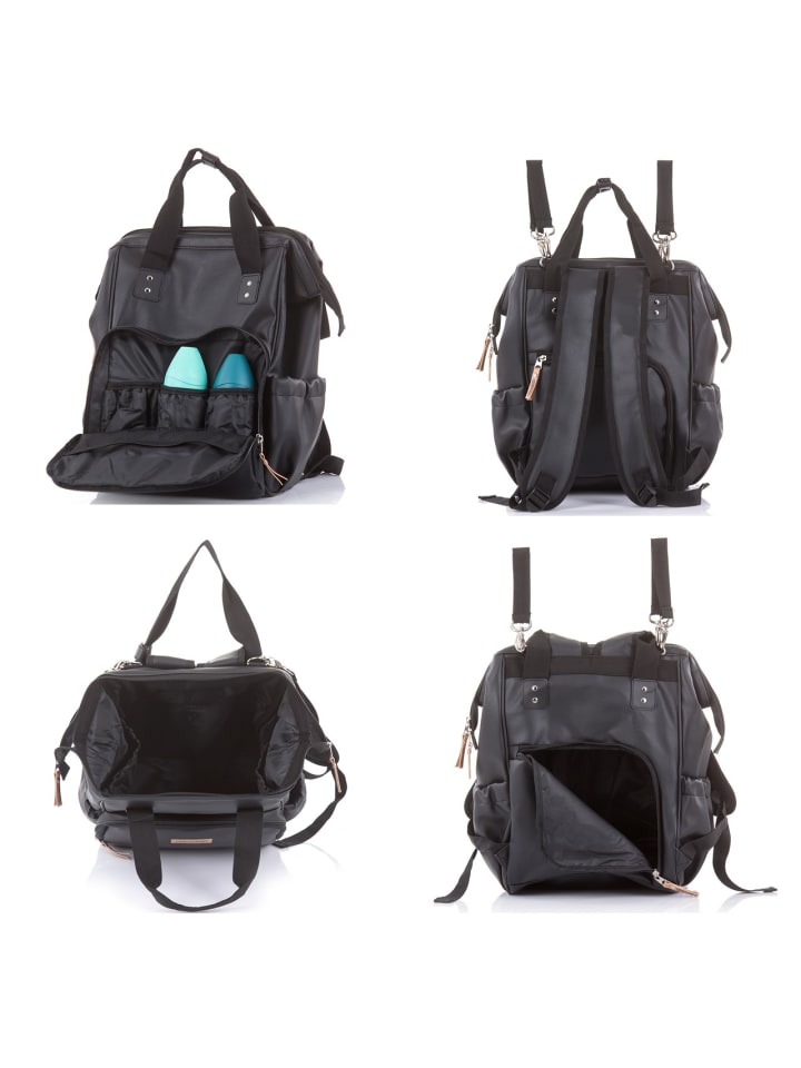 Chipolino Kinderwagentasche, Rucksack in schwarz günstig kaufen onesize