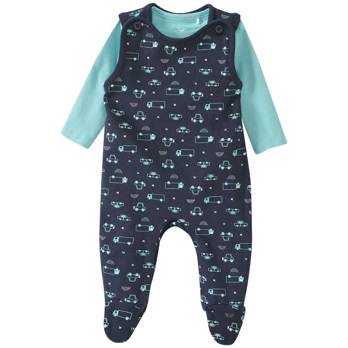 Newborn Strampler und Langarmbody im Set