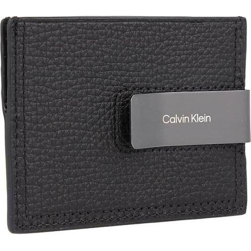 Calvin Klein Minimalism Kreditkartenetui Leder 10 cm