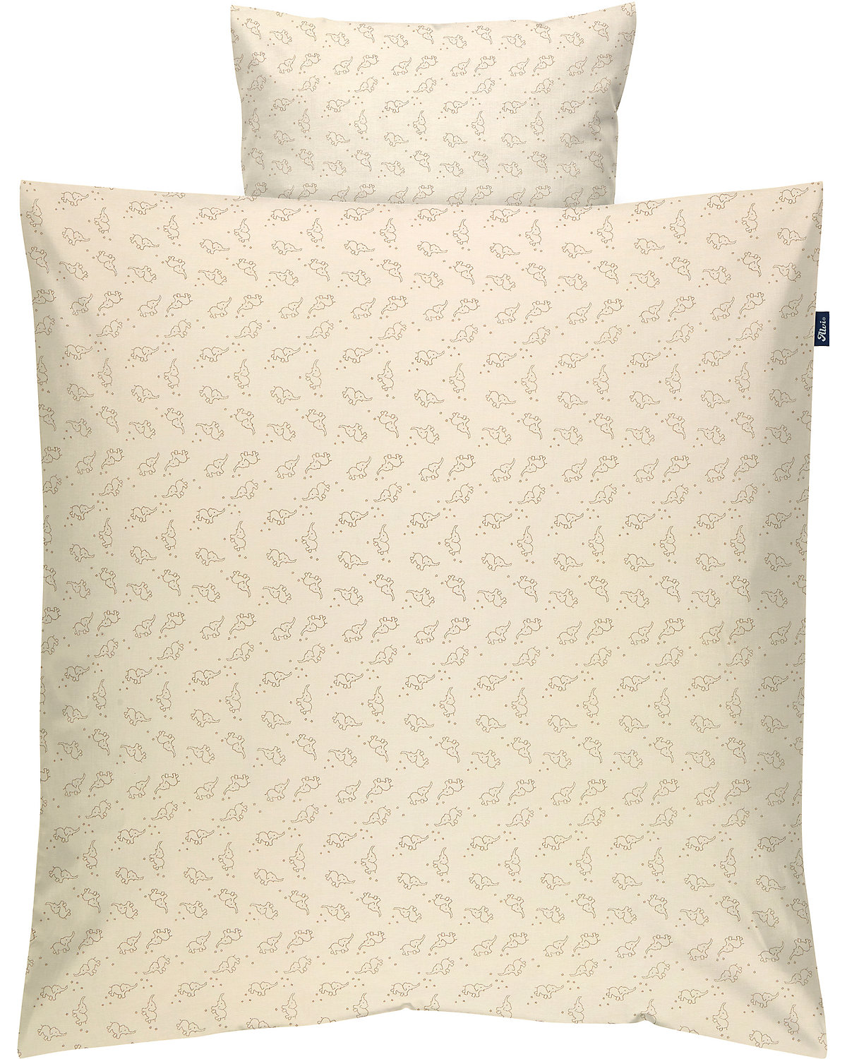 Bettwäsche Organic Cotton Starfant, 80 x 80 + 35 x 40 cm