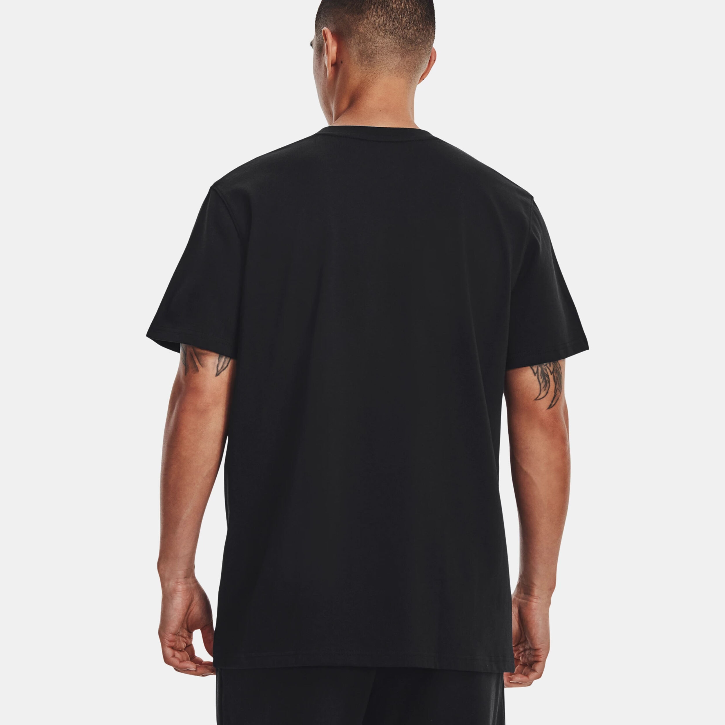 Logo EMB Heavyweight T-Shirt Herren - Schwarz