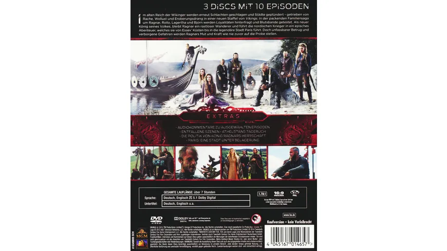 Vikings - Season 3  [3 DVDs]