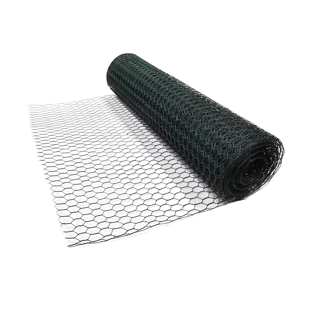 Powertec Garden HC Home & Living Drahtgitter PVC-ummantelt, HEXAGONAL, 2er Set. ca. 5 x 0,5 m