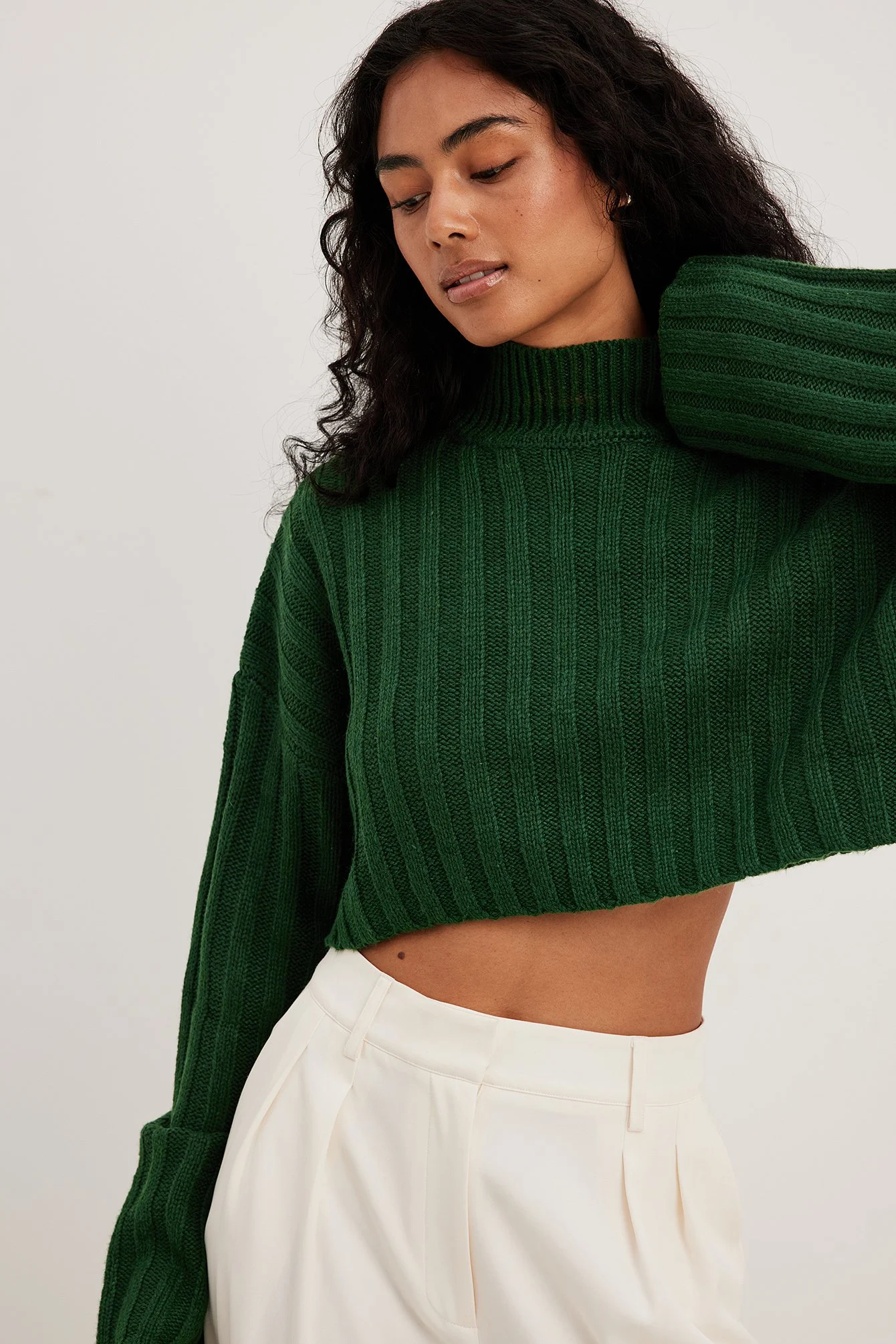 Pullover mit weiten Ärmeln