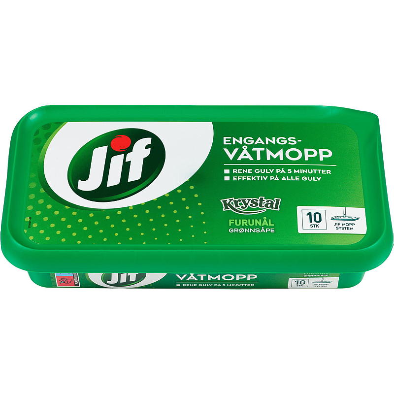 Jif Engangsmopp 10-pk Jif Krystal Furunål