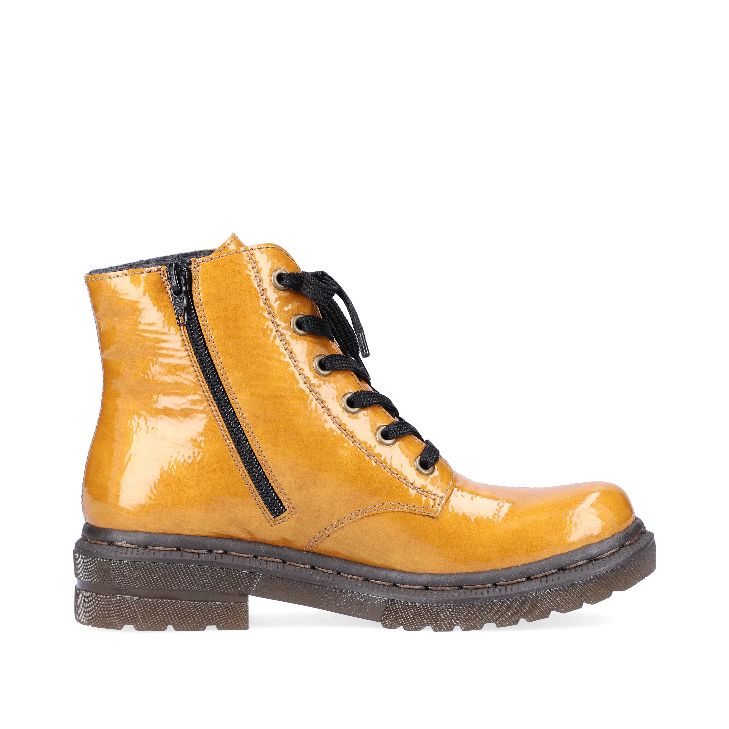 Rieker Damen Biker Boots honiggelb