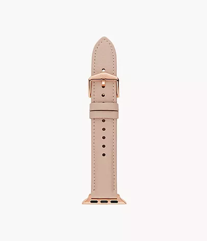 Fossil Band Apple Watch® 38/40/41/42 mm Leder roséfarben