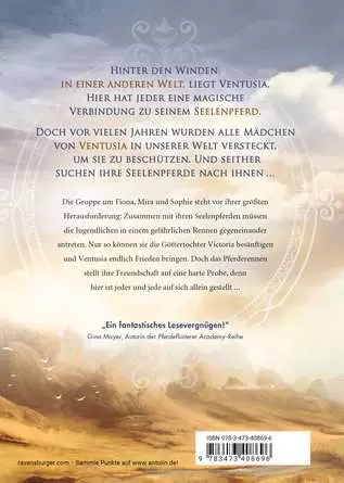 Die Seelenpferde von Ventusia, Band 4: Himmelskind