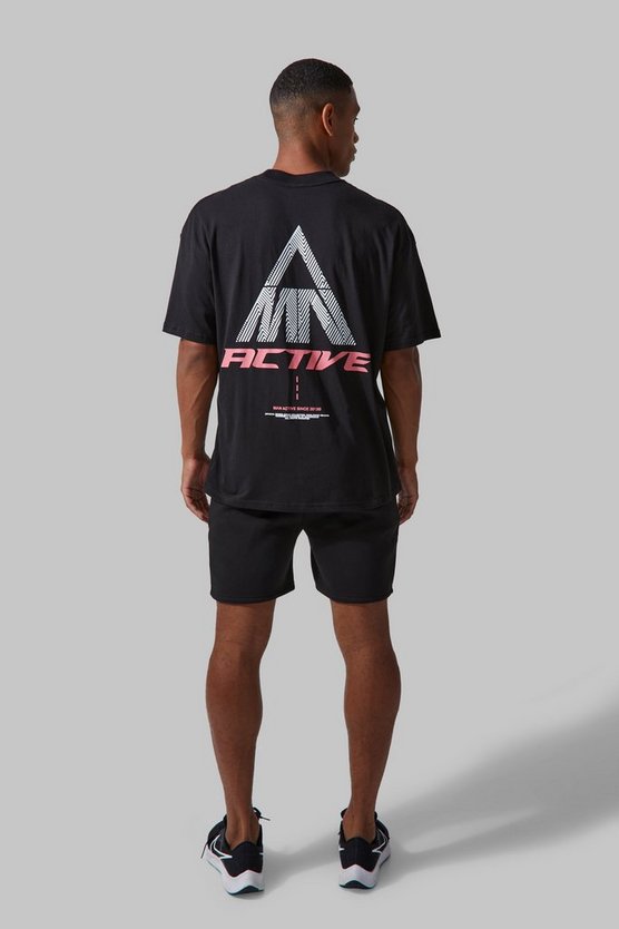 Man Active Muscle-Fit Shorts