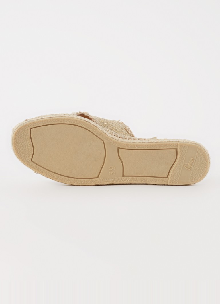 Castan Babouche Palmier de in cu lurex