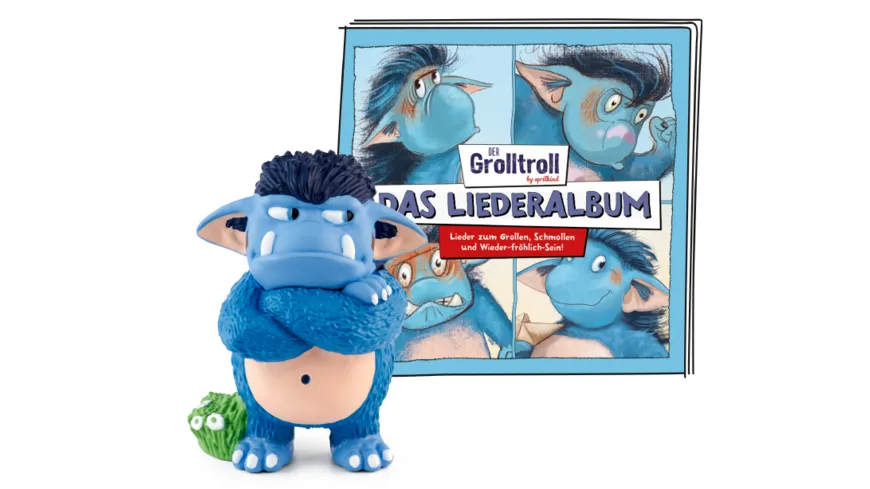 tonies - Hörfigur für die Toniebox: Der Grolltroll: Das Liederalbum