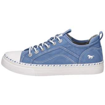 Mustang Slipper in blau