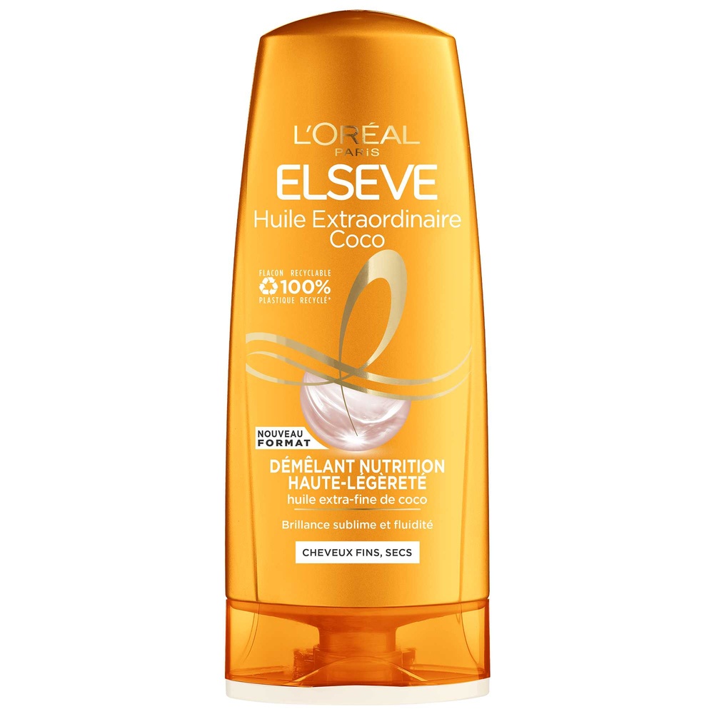 L'Oréal Paris Elseve Huile Extraordinaire Coco Démêlant 200ml Après-shampoing démêlant