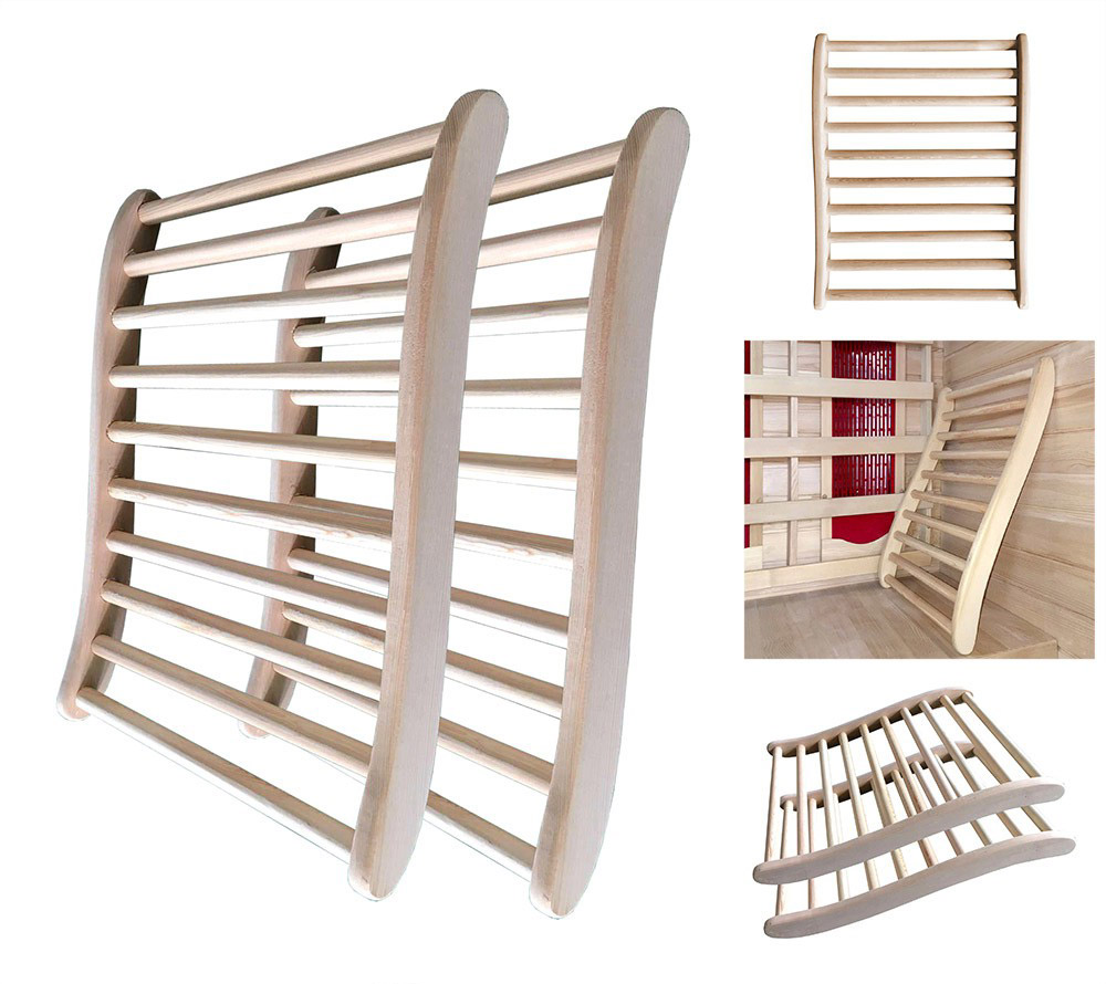 Home Deluxe Sauna Rückenlehne VITA - 2 Stück