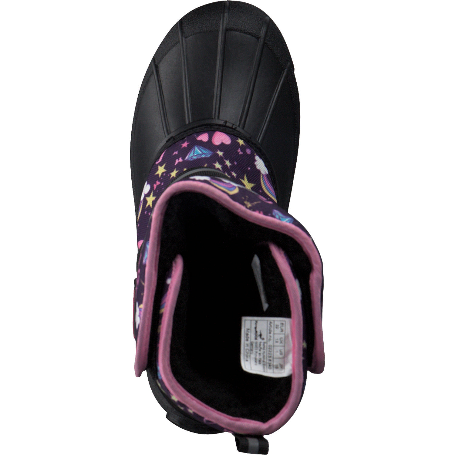 KangaROOS K-Shell II 02223, Winterstiefel, Kinder, purple/princess