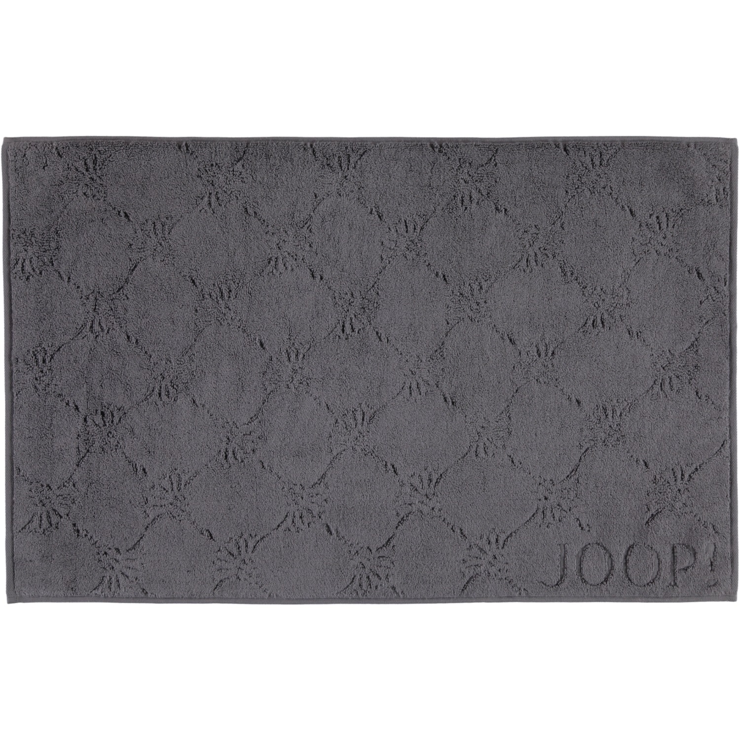 JOOP! Badematten Uni Cornflower 1670 anthrazit - 774