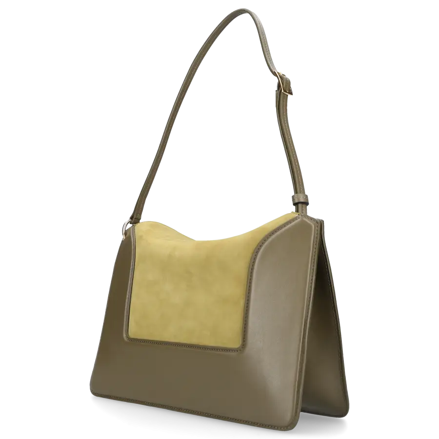 Wandler - Schultertasche PENELOPE Kalbsleder - oliv