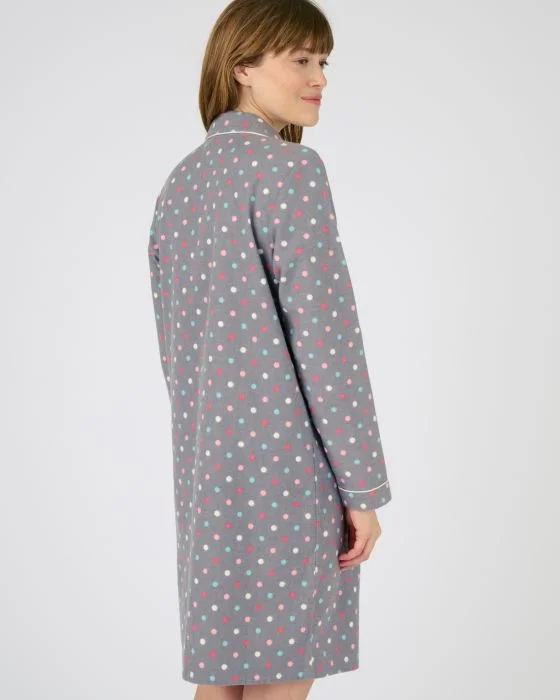Liquette flanelle coton imprimée