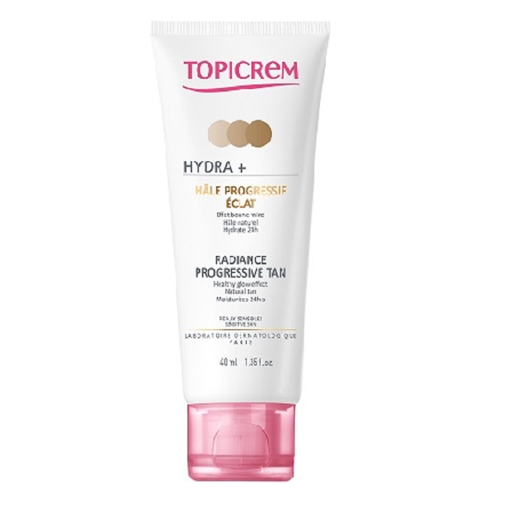 topicrem Hydra+ Hâle Progressif Eclat Crème
