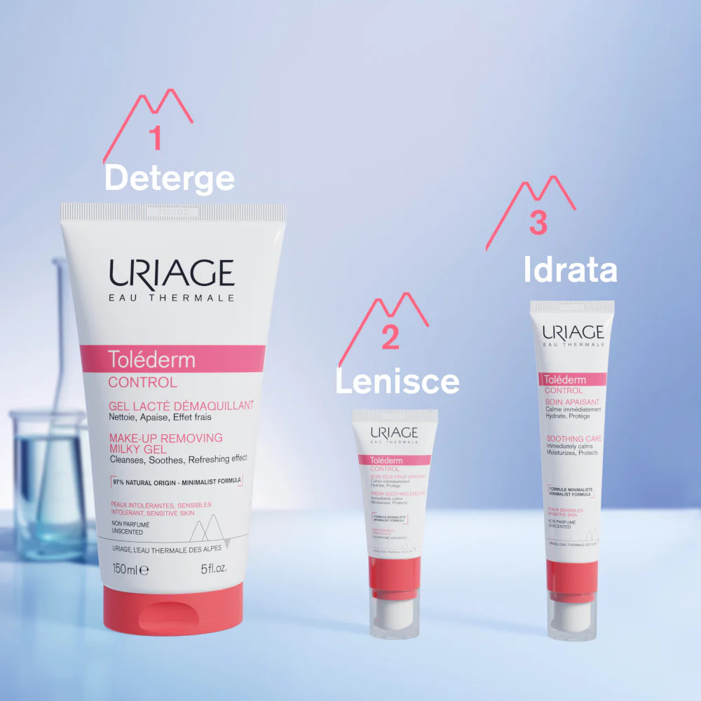 TOLÉDERM CONTROL Toléderm Control Beruhigendes Reinigungsmilch-Gel - Gesichtsreinigungsmilch