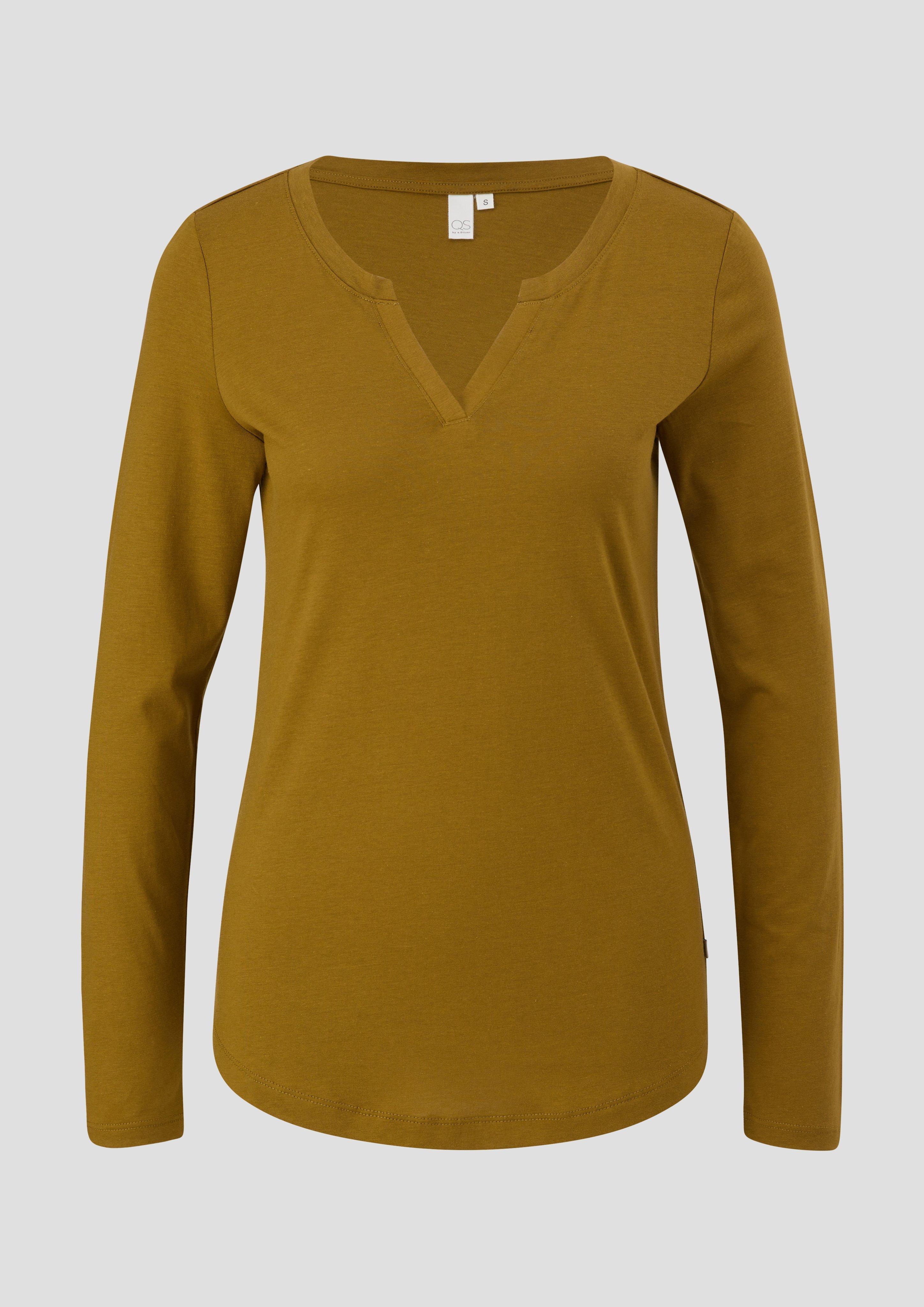 Longsleeve mit Tunika-Ausschnitt  2135149-7709