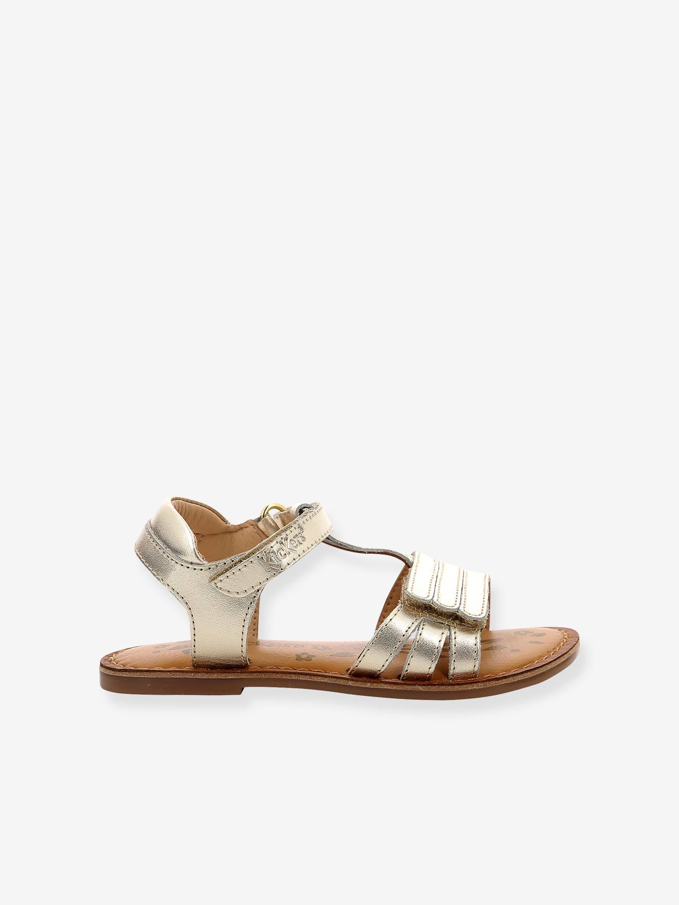 Kickers Kinder Riemchen-Sandalen DIAMANTO 895214-30-15 KICKERS - gold