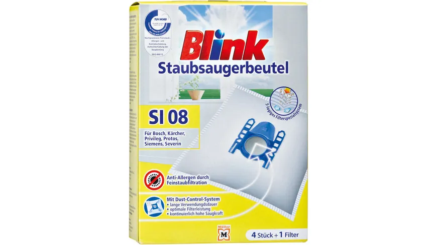 Blink Staubsaugerbeutel SI08