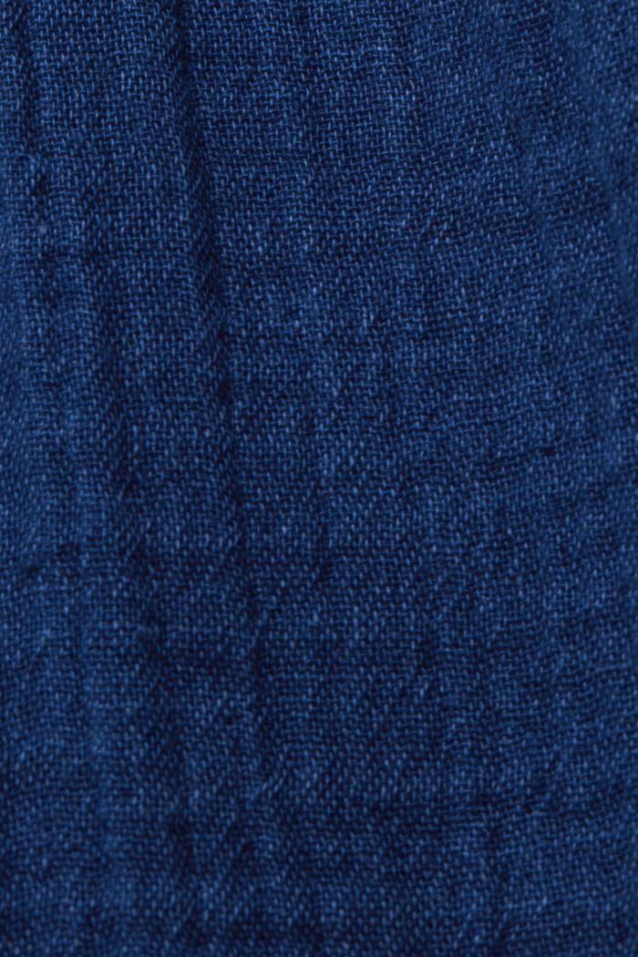 Pull-on-Shorts in Crinkle-Optik, 100 % Baumwolle