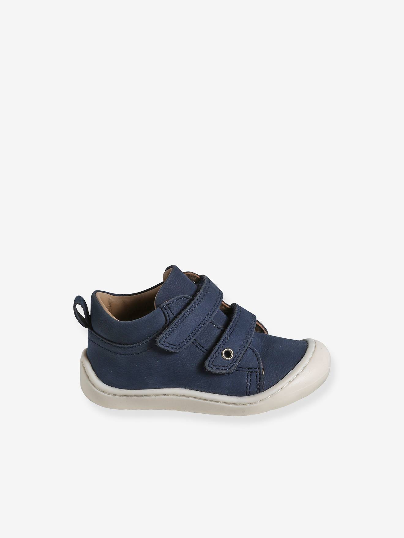 Vertbaudet Baby Lauflern-Boots mit Klett - blau
