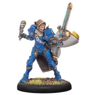 Cygnar Storm Knight Solo Lt. Gwen Keller (resin)