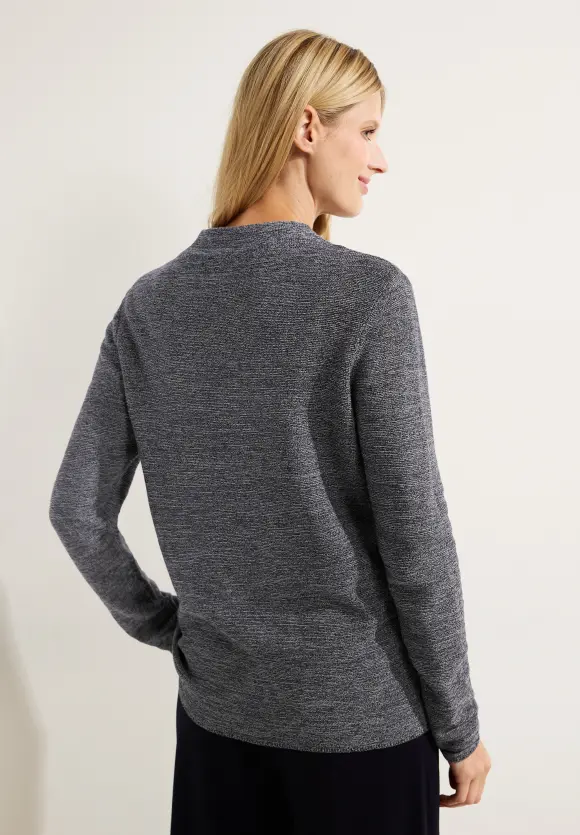 CECIL Pullover mit Stehkragen