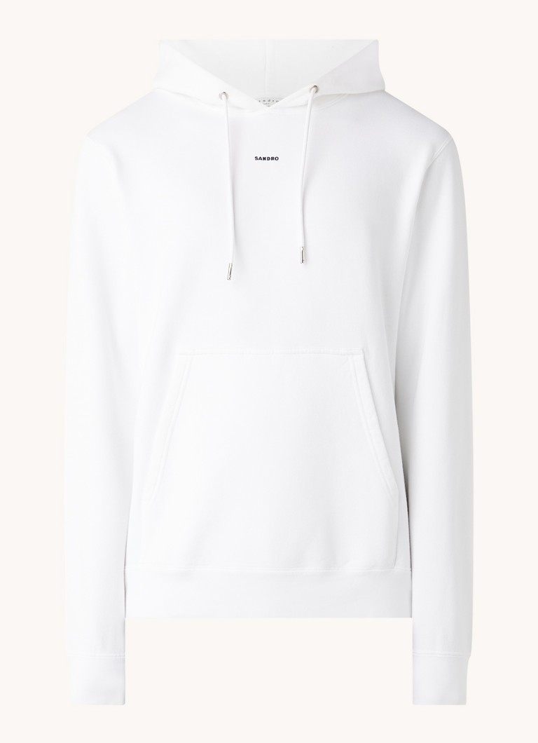 Sandro Hoodie with logo embroidery
