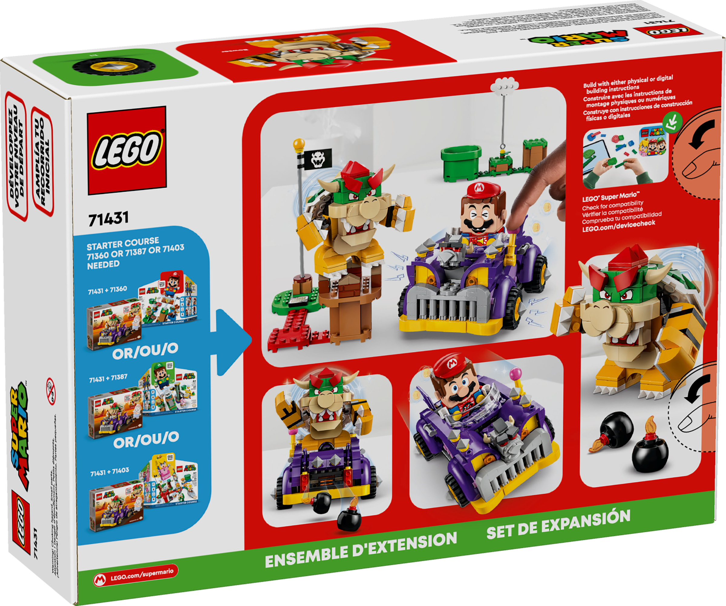 Bowsers Monsterkarre – Erweiterungsset 71431