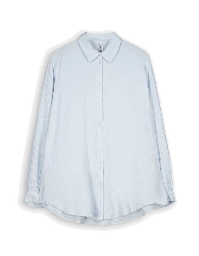 Hemdbluse - Musselin