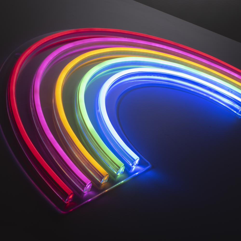 Neon-LED-Bild Neon-Rainbow