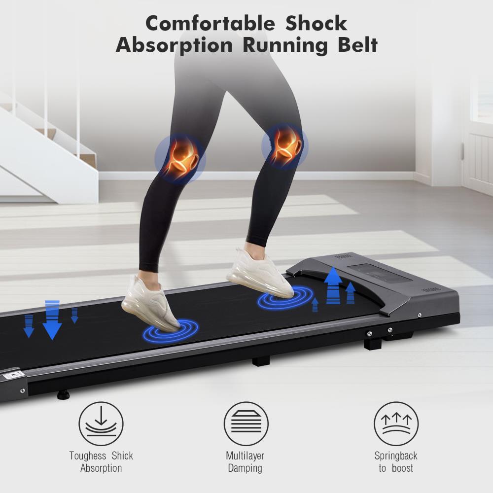 FUFU&GAGA Folding Treadmill LED Foldable Treadmill