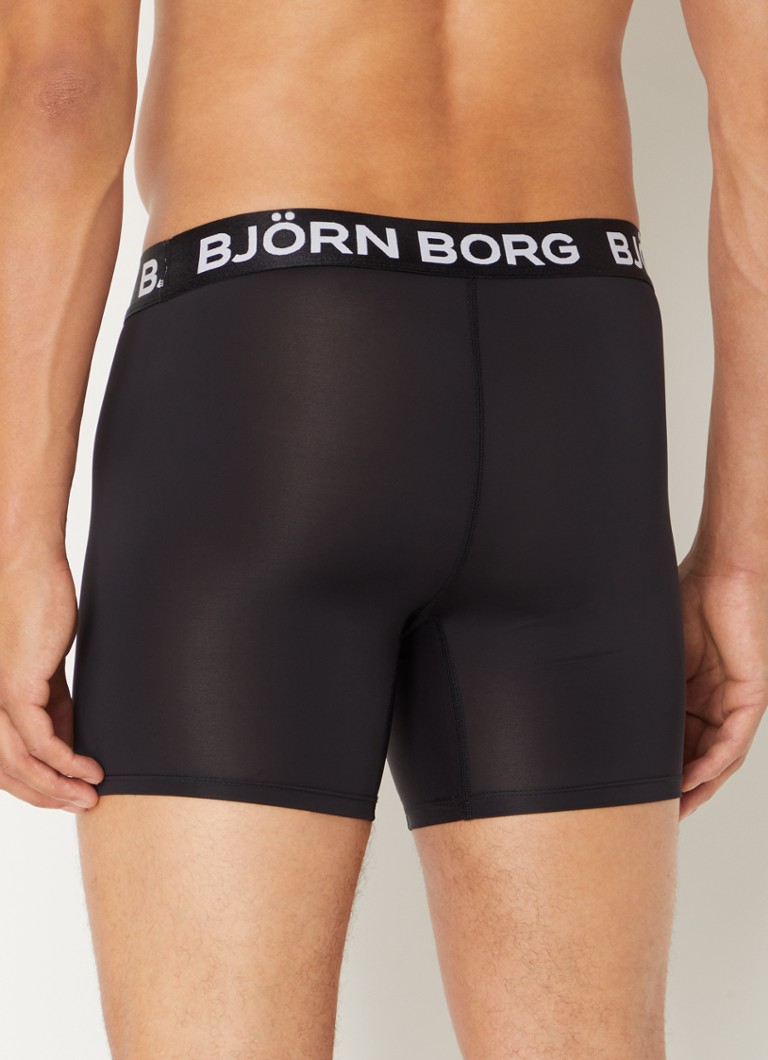 Björn Borg Performance boxeralsó logós csíkkal, 5 darabos kiszerelésben