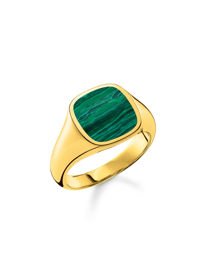 Thomas Sabo Ring in gold, grün günstig kaufen