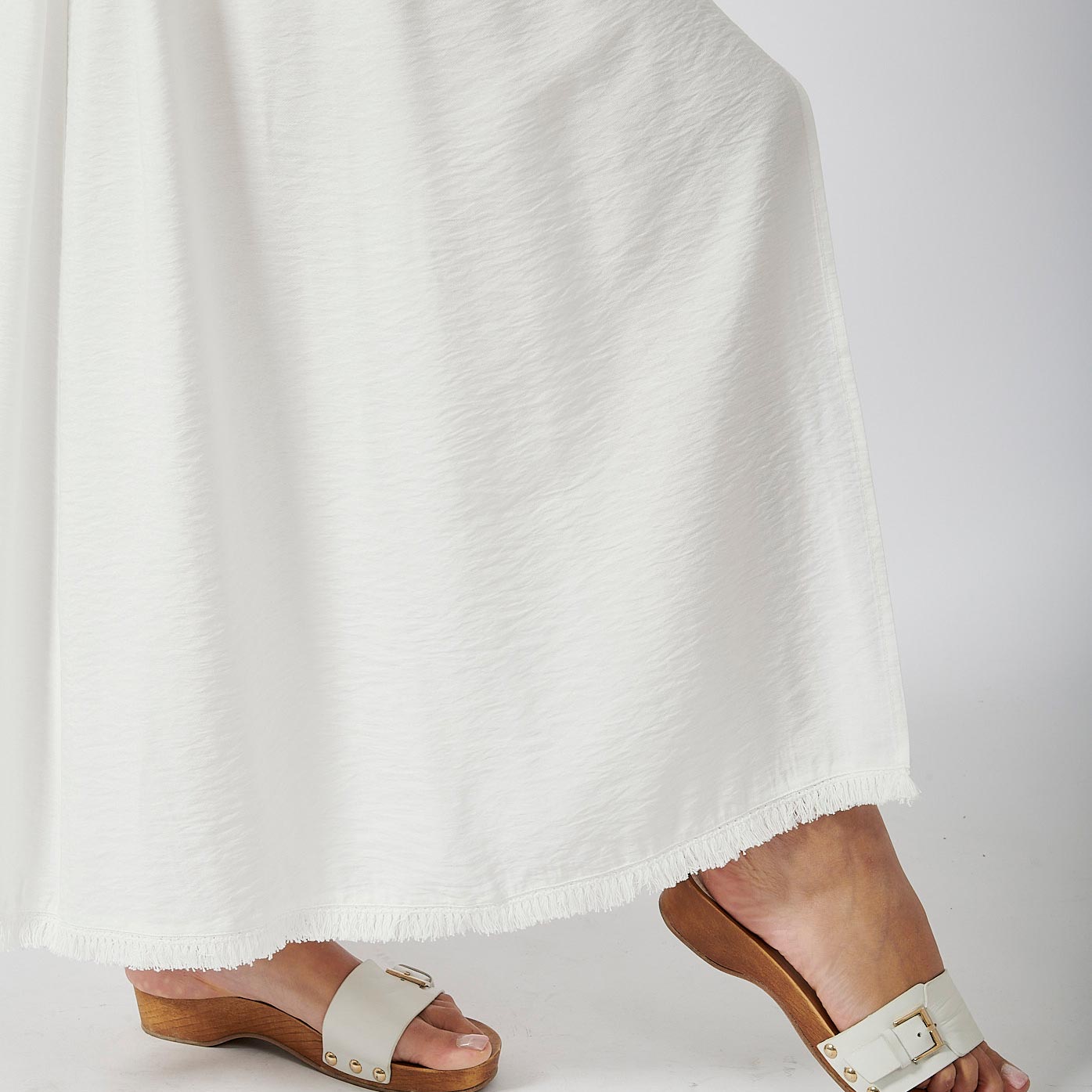 CASSY  Robe longue blanche femme