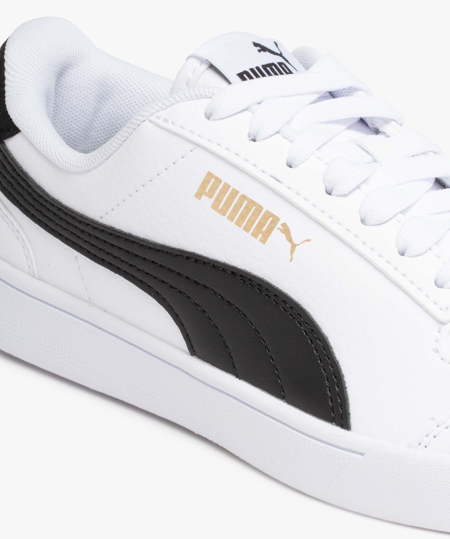 Baskets Garçon bicolores à lacets – Puma Shuffle blanc | GEMO