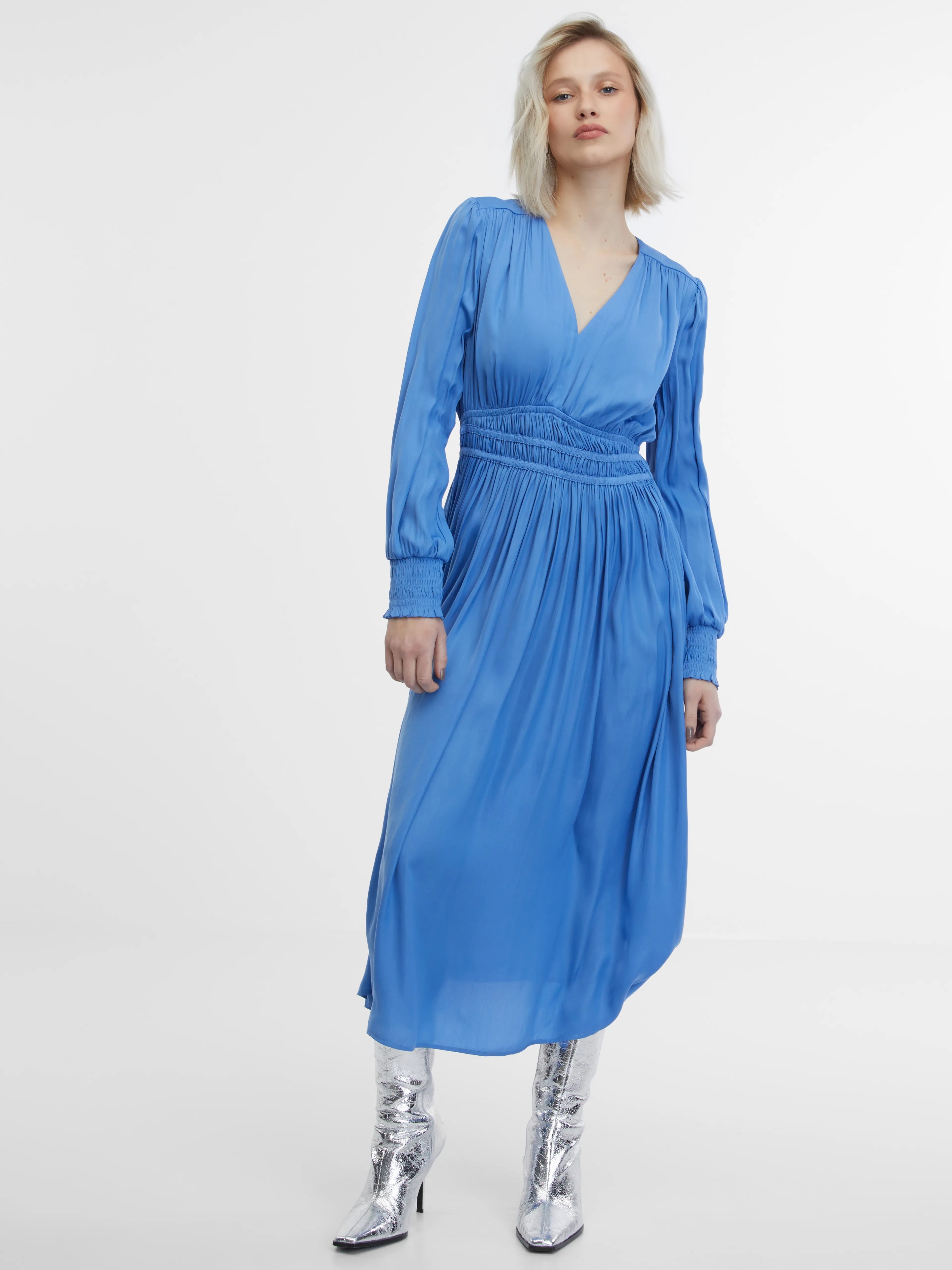 Blaues Damenkleid ORSAY