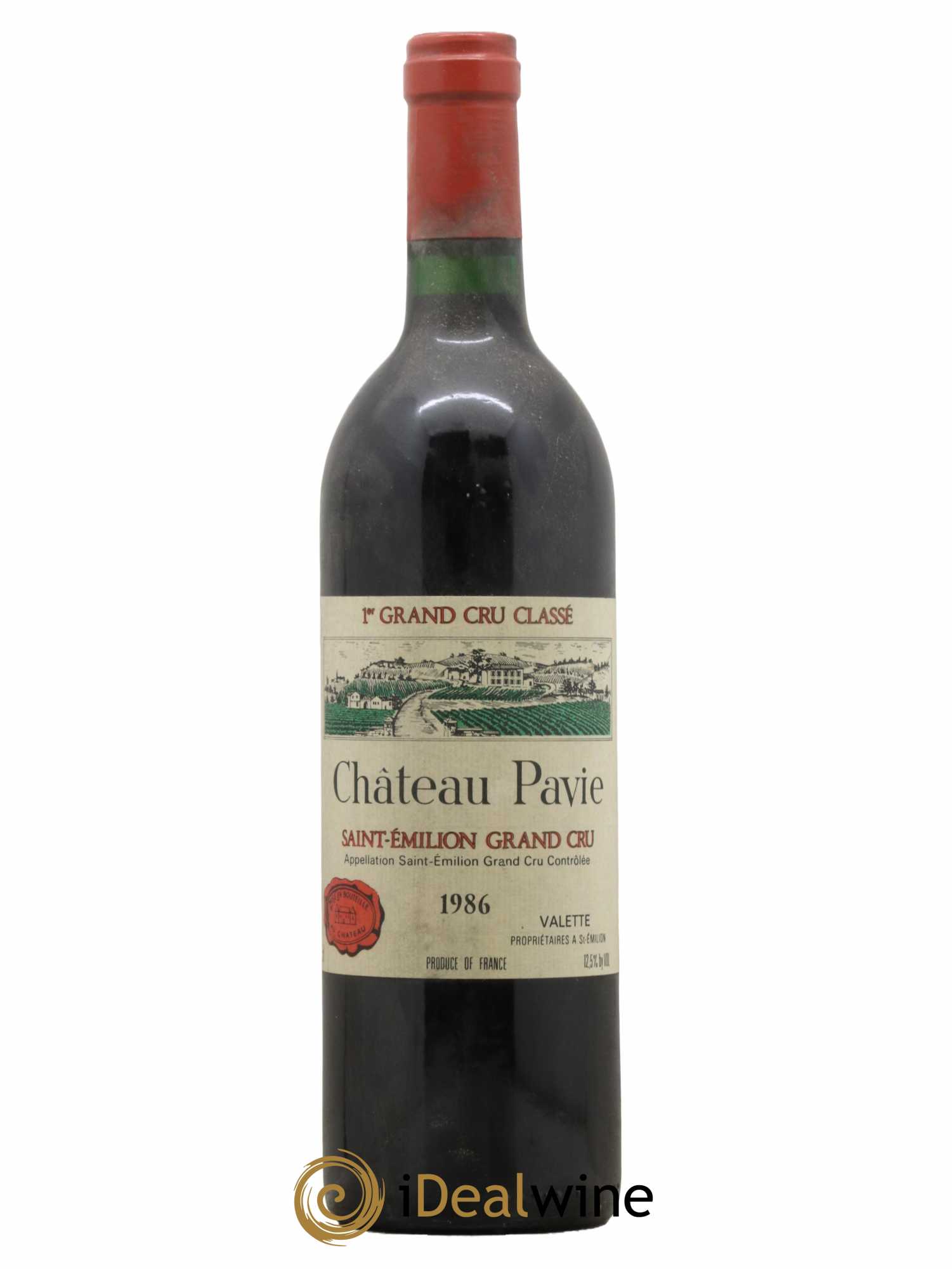 Château Pavie 1er Grand Cru Classé A  1986 - Lot de 1 Bouteille