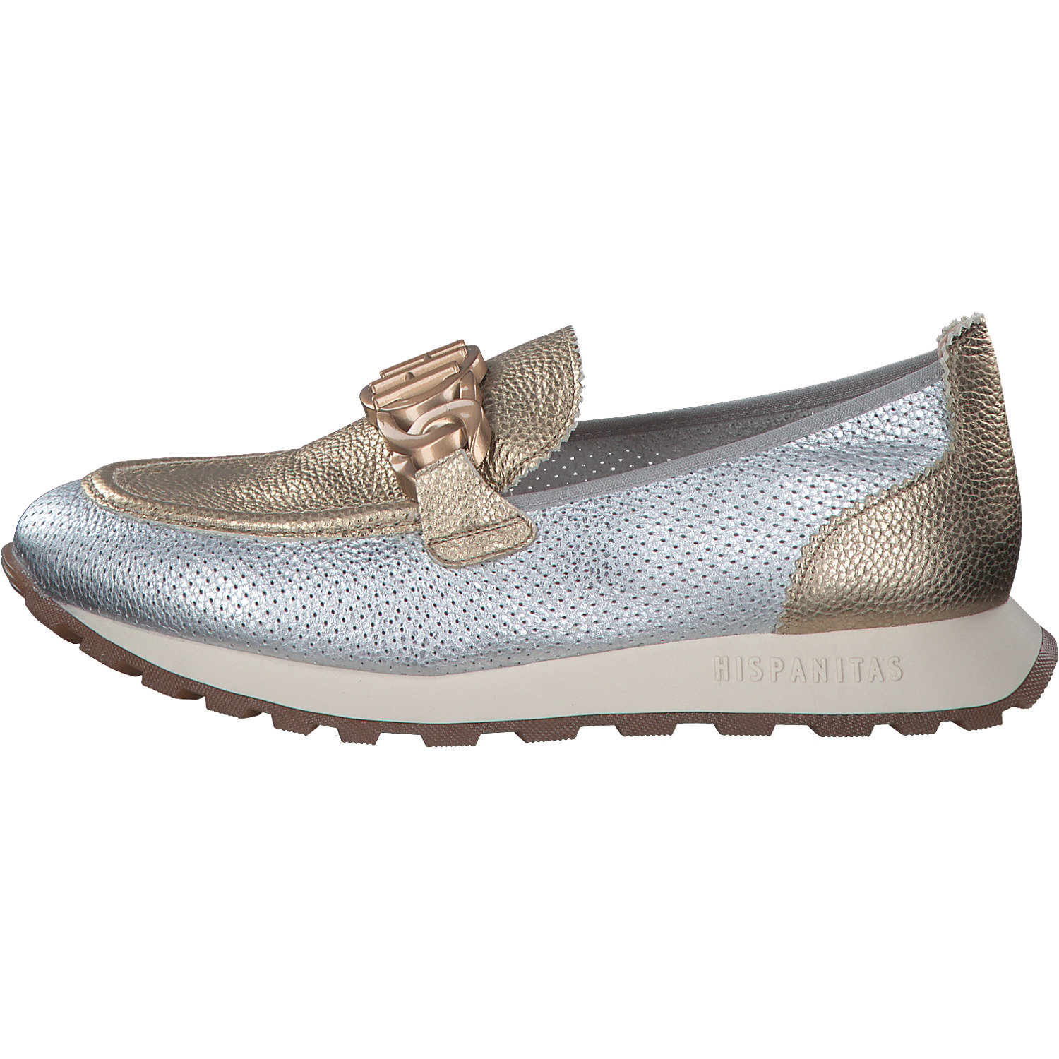 Hispanitas Schuhe Loira HV243432, Mokassins, Damen, Silber