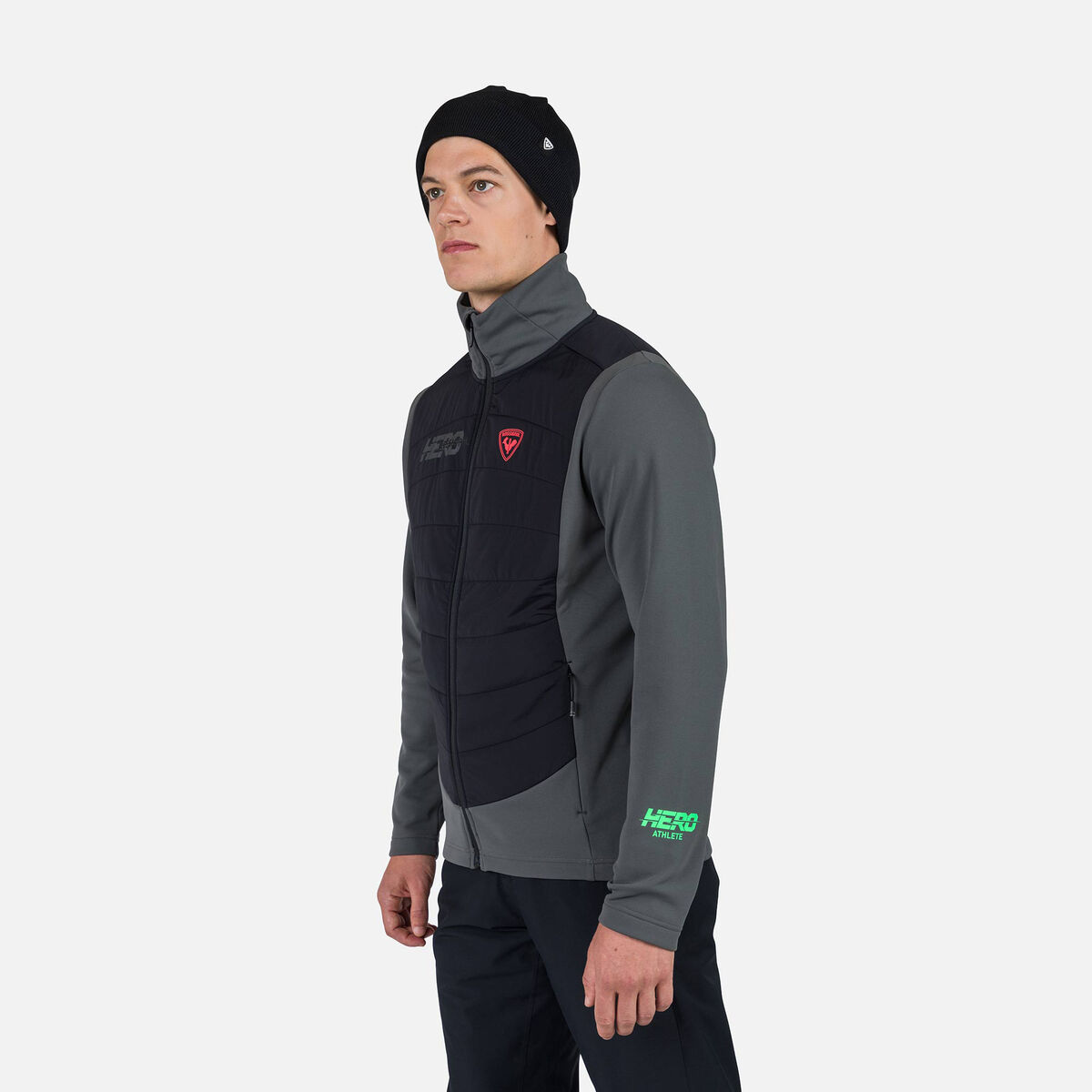 Herrenjacke mit durchgehendem Reißverschluss Hero Classique Hybrid