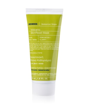 KORRES Santorini Grape Hautverfeinernde Maske mit Vulkansand Gesichtsmaske-70 ml