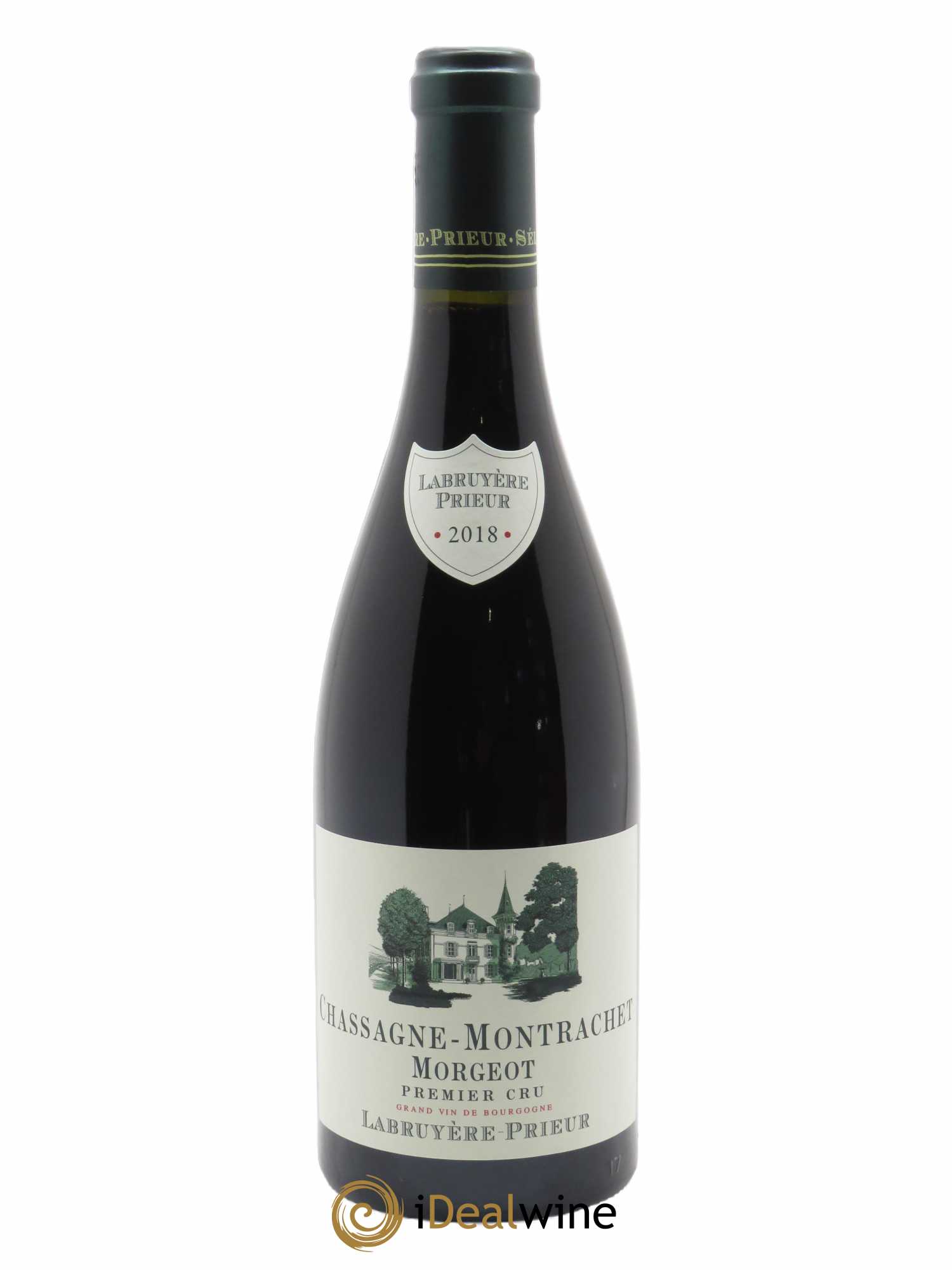 Chassagne-Montrachet 1er Cru Les Morgeots Labruyere-Prieur  2018 - Lot de 1 Bouteille
