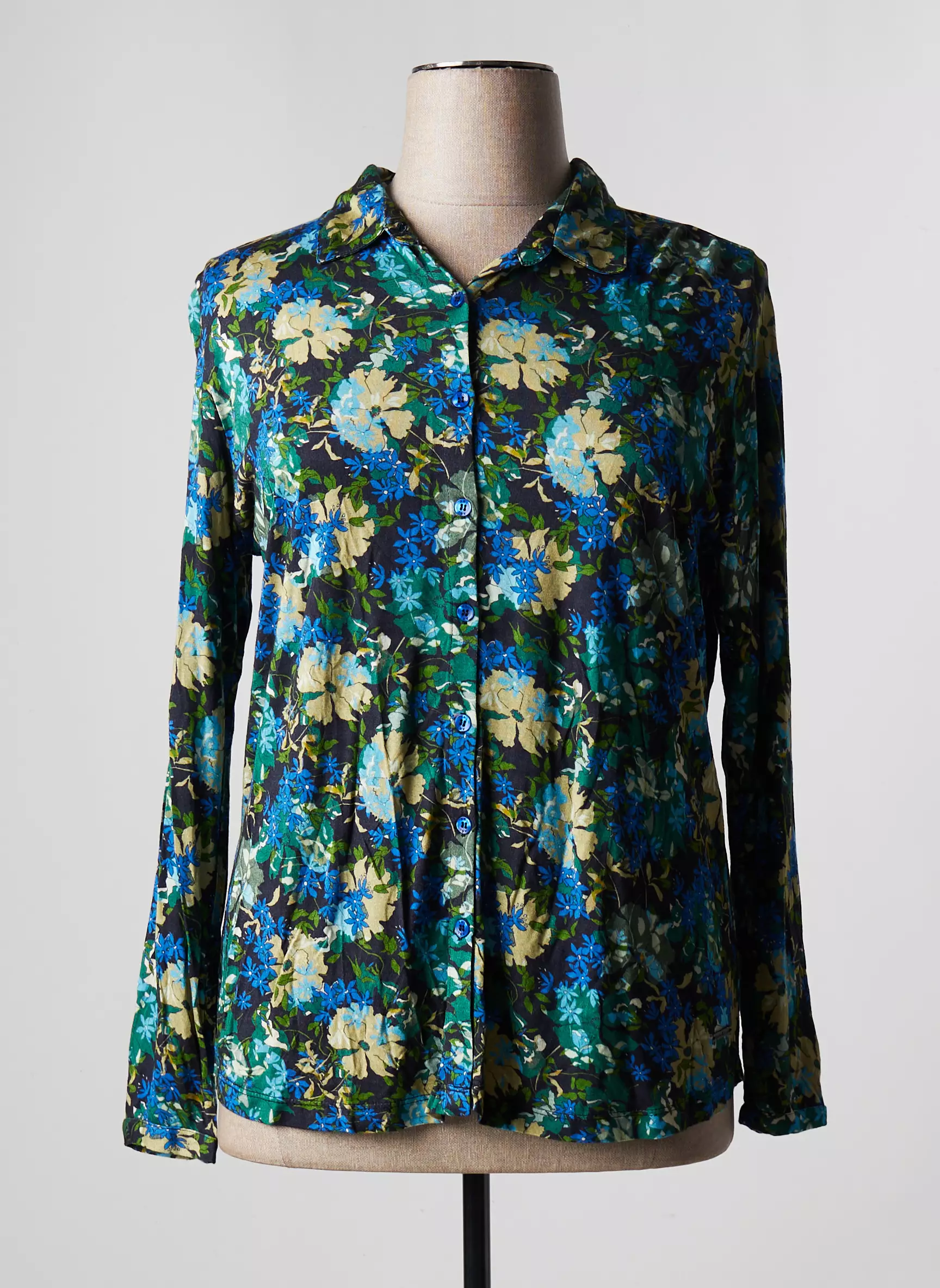 Agathe   Louise Chemisiers Femme couleur bleu