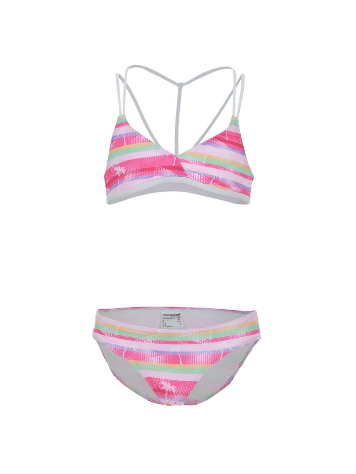 Olympia Mädchen-Bikini in rosa günstig kaufen
